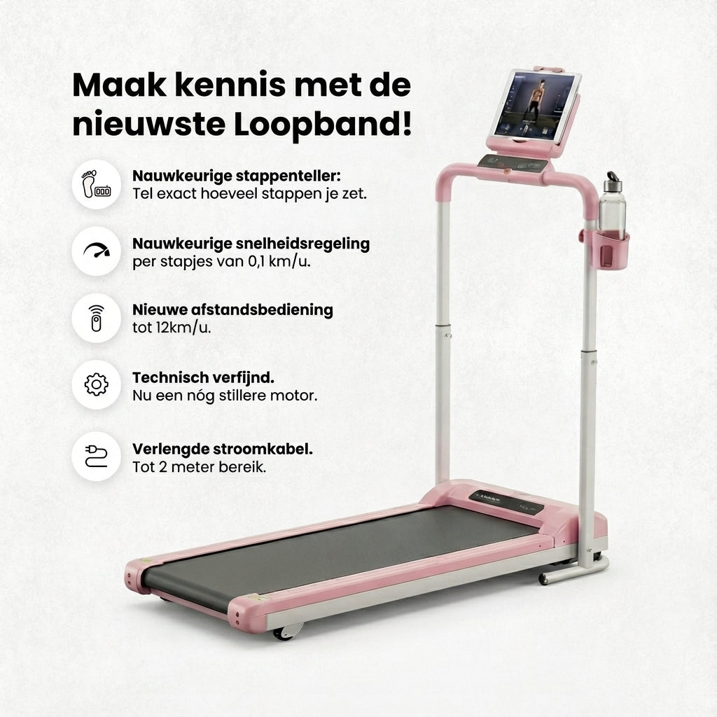 Loopband Stepfiets steppr. loopband inklapbaar